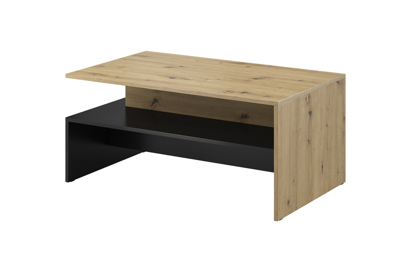 Salontafel – Ebony – Zwart(eiken) – 100cm