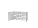 Dressoir - Banyan - Hoogglans wit - 68cm hoog
