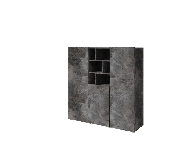 Dressoir - Banyan - Betonlook - 131cm hoog