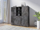 Dressoir - Banyan - Betonlook - 131cm hoog
