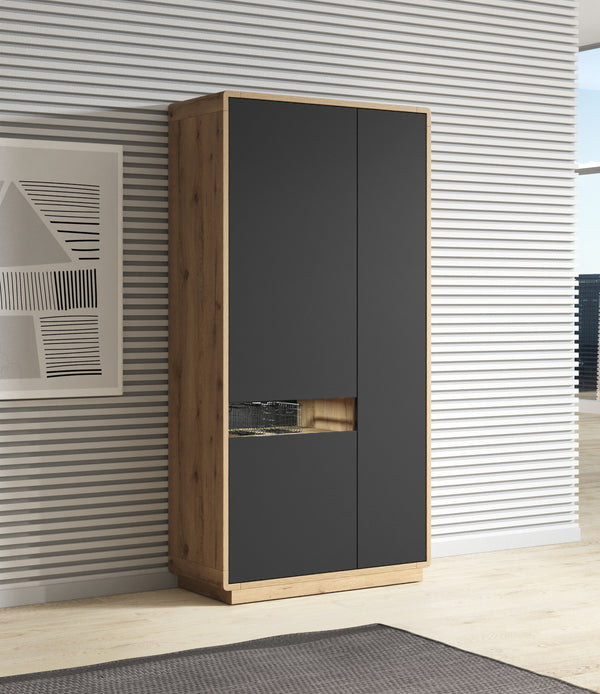 Kast - Peepal - Matwart/Eiken (180cm)