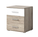 Slaapkamer - Set (180-200cm) - Bolacacia - licht eiken - Compleet