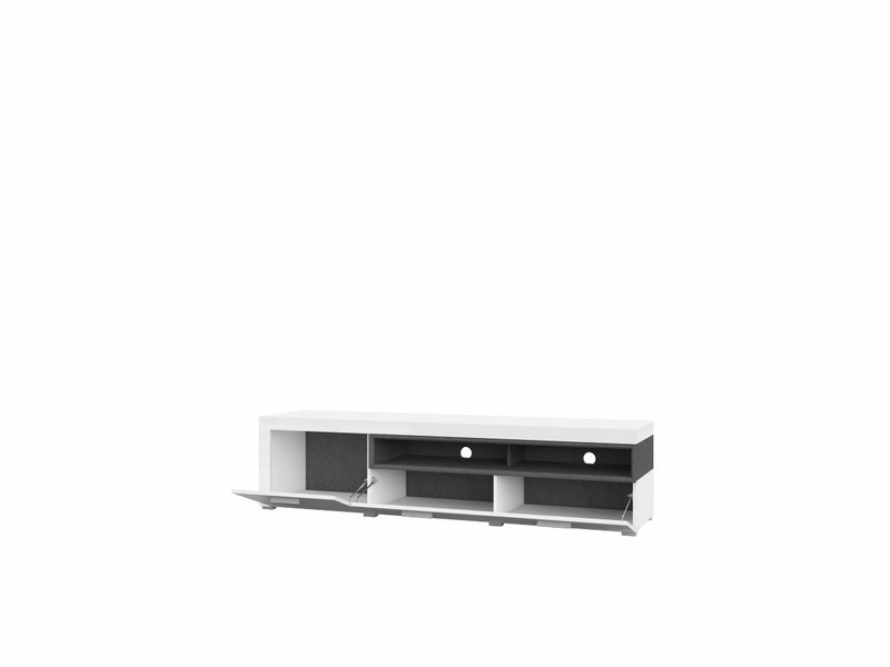 Tv-meubel - Sandal - Type 1 - Hoogglans wit