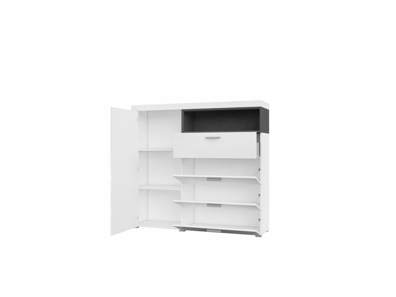 Dressoir - Sandal - Type 3 - Hoogglans wit - 147cm