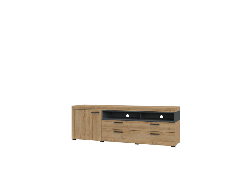 Tv-meubel - Sandal - Type 2 - Licht eiken - 189cm