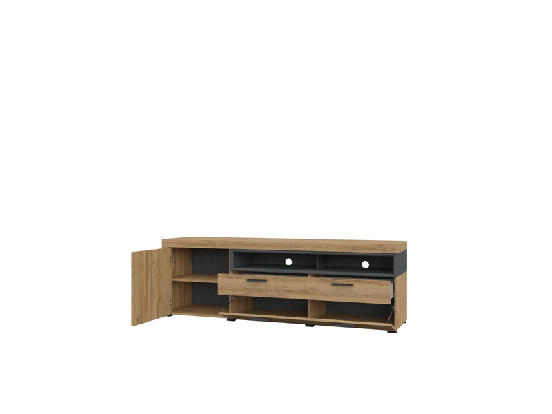 Tv-meubel - Sandal - Type 2 - Licht eiken - 189cm