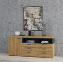 Dressoir - Sandal - Type 2 - Licht eiken - 189cm