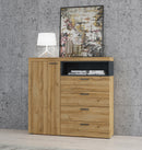 Dressoir - Sandal - Type 3 - Licht eiken - 147cm