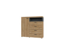 Dressoir - Sandal - Type 3 - Licht eiken - 147cm