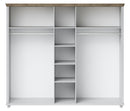 Kledingkast - Bardi - Type 3 - wit - 246cm breed