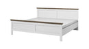 Tweepersoonsbed (180-200cm) - Bardi - Wit