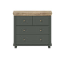 Commode - Bardi - Type 1 - Groen (donker) - 90cm