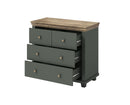 Commode - Bardi - Type 1 - Groen (donker) - 90cm