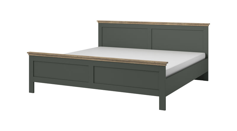Tweepersoonsbed (180-200cm) - Bardi - Groen (donker)