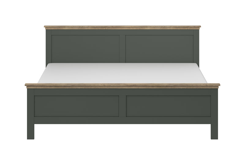 Tweepersoonsbed (180-200cm) - Bardi - Groen (donker)