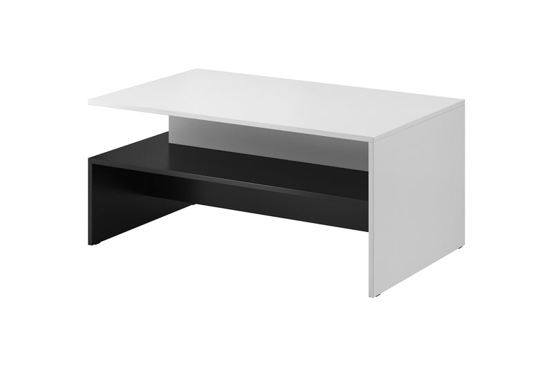 Salontafel – Ebony – Wit – 100cm