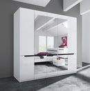 Slaapkamer set (160-200) - Holly - Hoogglans wit - Compleet